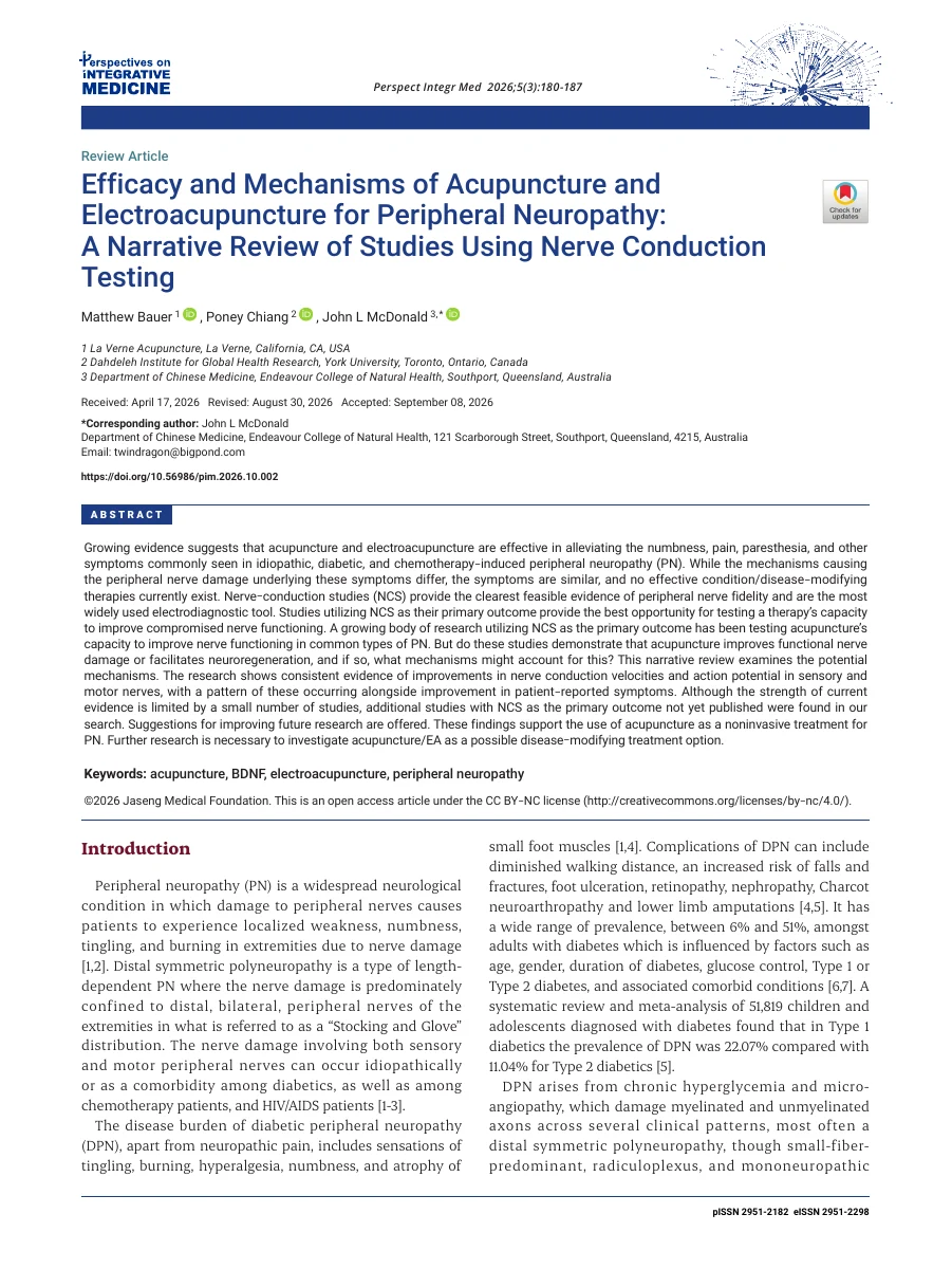 First page of the published peripheral neuropathy review